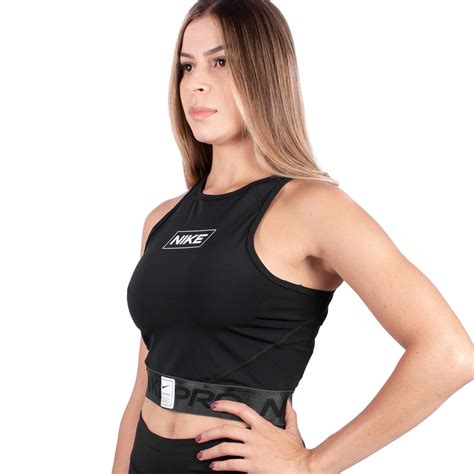 Sportime Regata Nike Pro Dri Fit Feminina