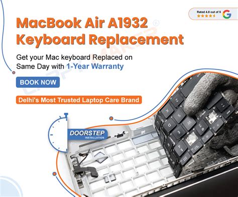 MacBook Air A1932 Keyboard Replacement Service - Lappy Maker