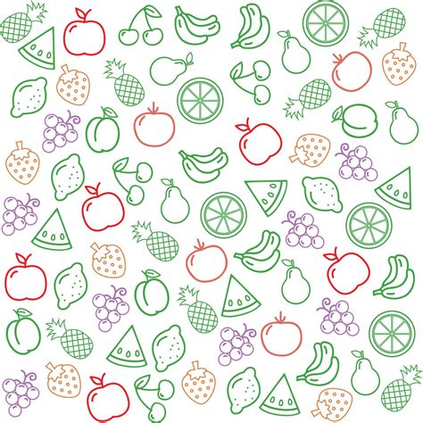 Fruit Background Pattern 11191884 Vector Art at Vecteezy