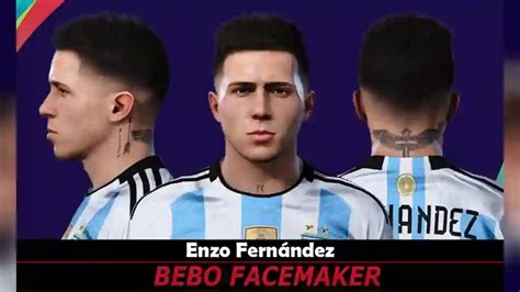 Pes New Enzo Fernadez World Cup Look Pes Gaming With Tr