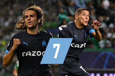 Les Notes De Sporting OM Guendouzi Et Harit Dans Le Bon Tempo Foot