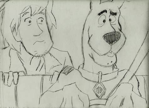 Scooby Doo and Shaggy Sketch by DetectiveSiMunLee on DeviantArt