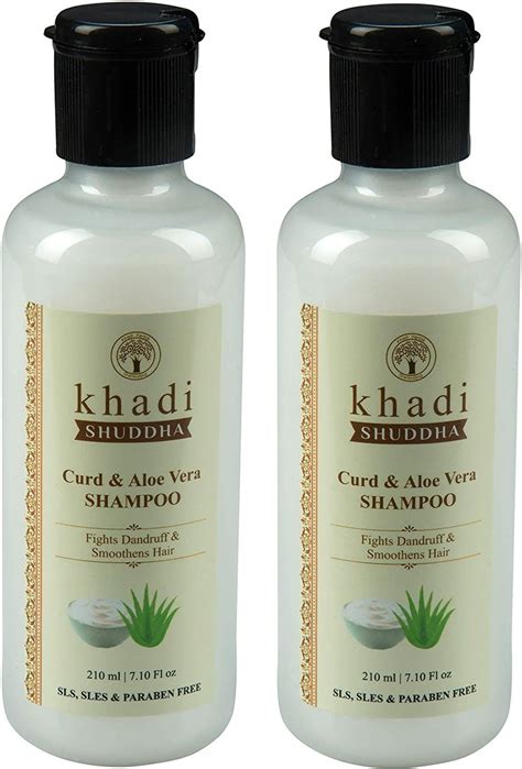 Khadi Suddha Curd Aloe Vera Shampoo Ml Pack Of