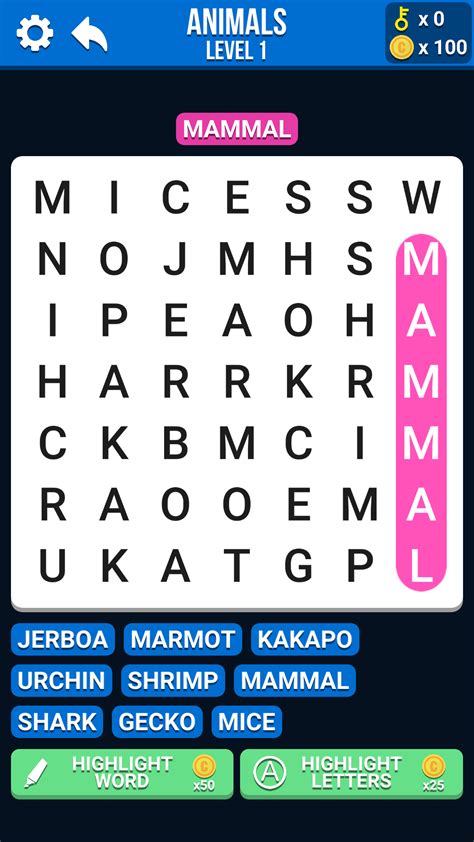 Word Search – Puzzle Game Source Code - SellAnyCode