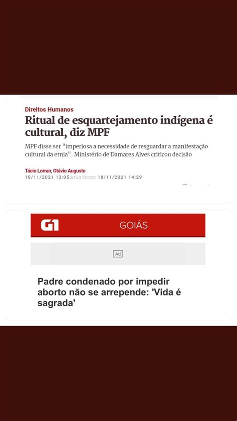 Direitos Humanos Ritual de esquartejamento indígena é cultural diz MPF