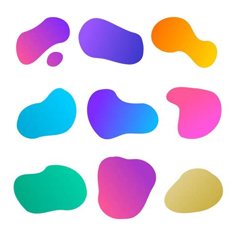 Blob Gradient Abstract Vector Sets 4997724 Vector Art At Vecteezy