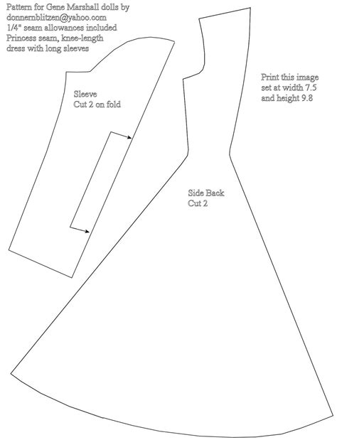 Printable Dress Patterns