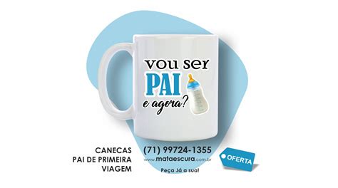 Caneca Personalizada Para Pai De Primeira Viagem