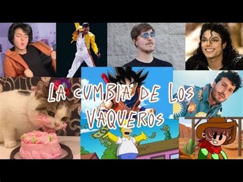 La Cumbia De Los Vaqueros Pero Lo Cantan Varios Personajes Ia Covers