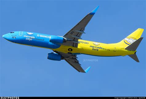 PS GFD Boeing 737 8EH BCF Mercado Livre GOL Linhas Aereas