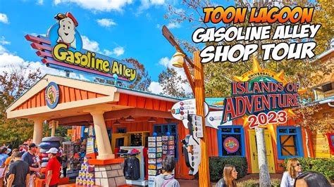 Explore Gasoline Alley In Universal S Toon Lagoon Islands Of Adventure