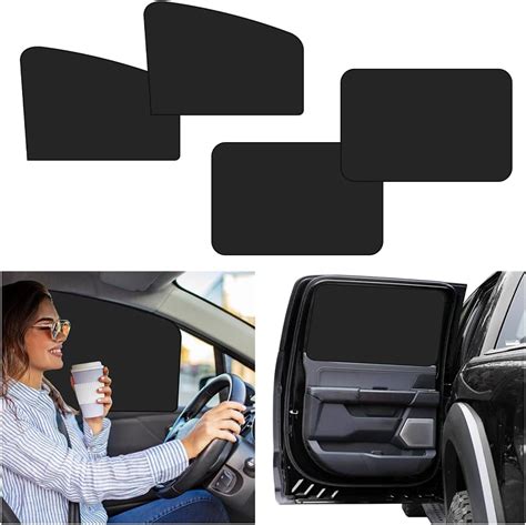 Amazon Pcs Foldable Magnetic Car Side Window Sun Shade Full