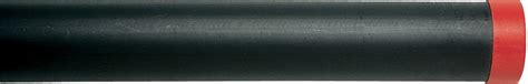 leeda black plastic rod tube    somers fishing tackle