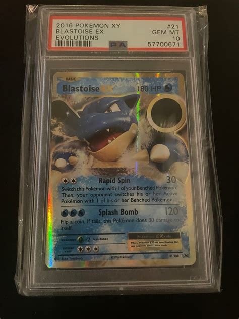 Pokemon Graded Card Blastoise Ex Blastoise Psa Catawiki