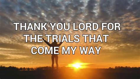 Thank You Lord Beautiful Christian Song With Lyrics Youtube