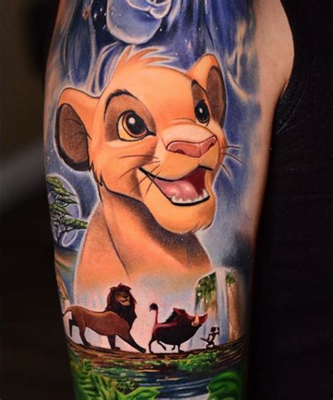 Disney Tattoos Lion King