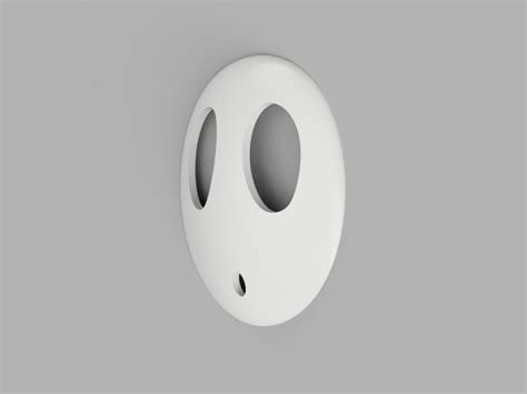 Mario Shy Guy Mask 3D Printed, 58% OFF | www.elevate.in