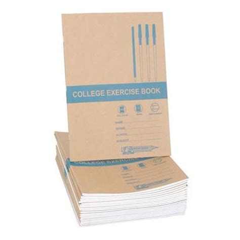 Book soft cover A4 72 page college exercise book | Shop Today. Get it ...