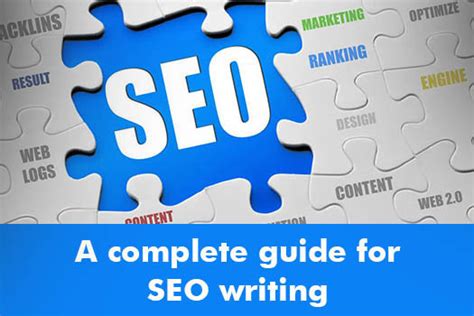 A Complete Guide For Seo Writing Seo Writing Tips