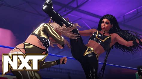 Wwe 2k22 Lash Legend Vs Nikkita Lyons [nxt] Youtube