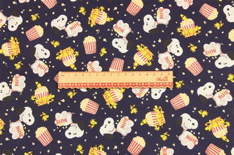 Peanuts Snoopy And Charlie Brown Fabric Cartoon Fabric Cotton Fabric By