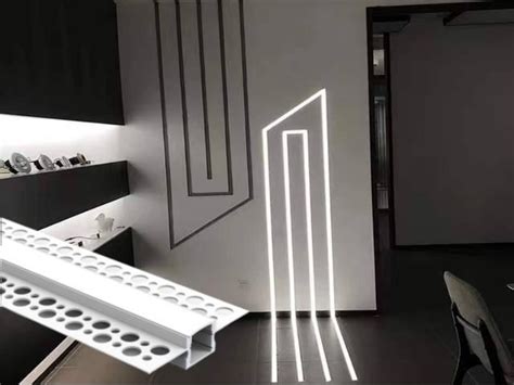 Drywall LED Diffuser Channels Innovating Lighting Design And