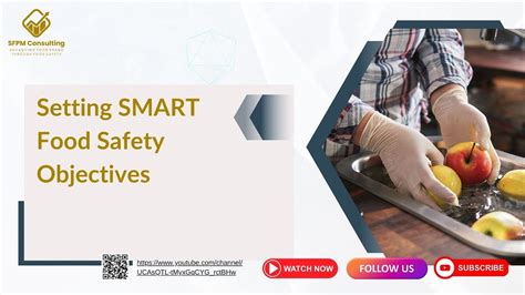 Setting Smart Food Safety Objectives Youtube