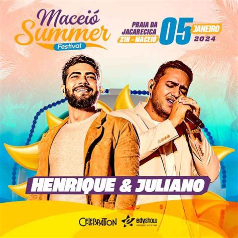 Programa O E Ingressos Para O Macei Summer Festival Ache Festas