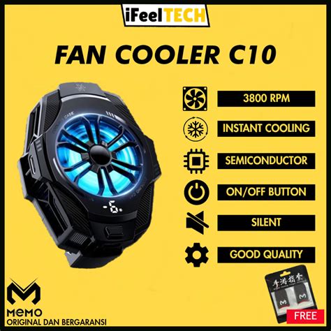 Jual IFeelTech C10 Pendingin Hp Gaming Cooler HP Mobile Phone Cooler