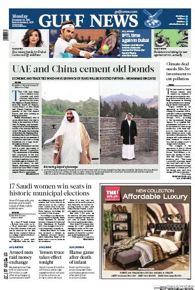 Gulf News Epaper Gulf News Online Newspaper