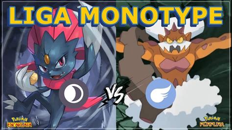 LIGA MONOTYPE POKÉMON ESCARLATA PÚRPURA Siniestro vs Volador