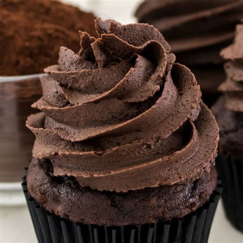 The Best Dark Chocolate Buttercream Frosting Two Sisters