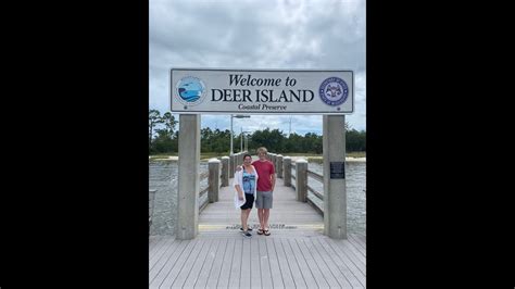 Best Free Vacation Trip Deer Island Beach Biloxi Mississippi Youtube