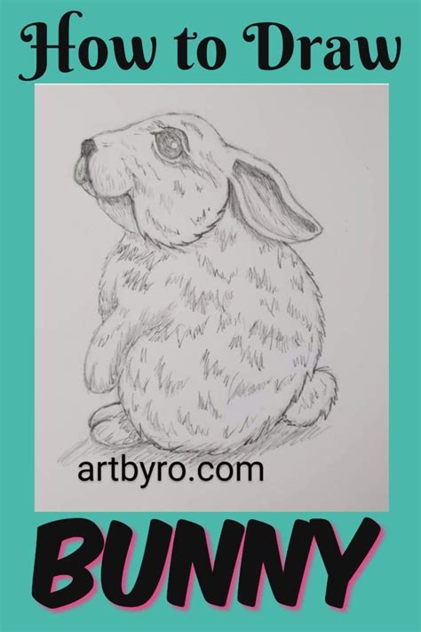 How to draw a bunny step by step – Artofit