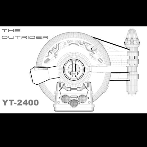 The Outrider Yt-2400 Free 3D Model by Knighthenry