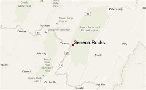 Seneca Rocks Mountain Information