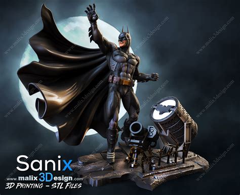 Batman Diorama Stl Files D Model