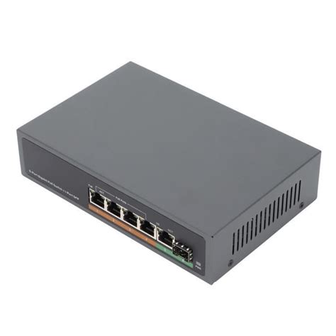 Sonew Switch Poe Gigabit Ports Sfp Fibre Optique W Ieee Af At