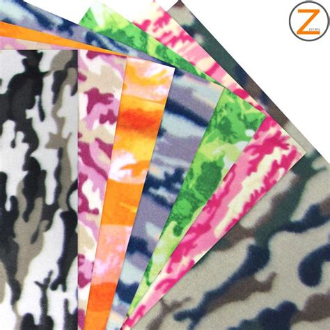 Camo Print Polar Fleece Fabric | Big Z Fabric