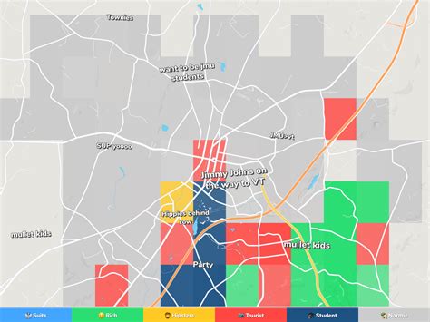 Harrisonburg Neighborhood Map