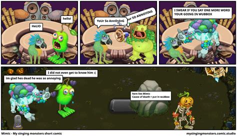 Mimic My Singing Monsters Short Comic Comic Studio