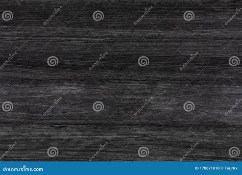 Old Black Color Wood Wall For Seamless Wood Background And Texture