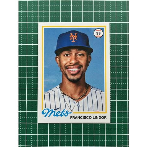 TOPPS MLB 2022 ARCHIVES 146 FRANCISCO LINDOR NEW YORK METS ベースカード