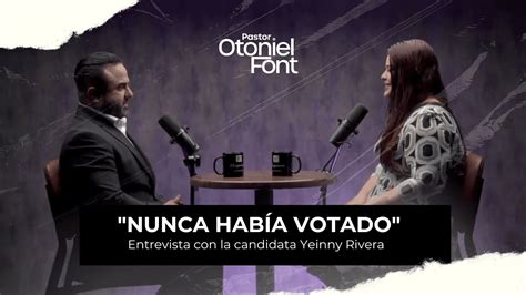 Pastor Otoniel Font Nunca Hab A Votado Entrevista Con La