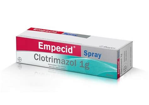 Spray Empecid Clotrimazol X 60 Ml Bayer Cuidado De La Salud