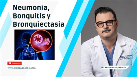 Neumonía Bronquitis y Bronquiectasia Diferencia entre cada una YouTube