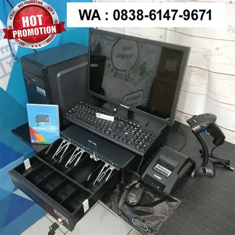 Jual Paket Komputer Kasir Toko Minimarket Sembako Apotek Resto