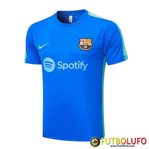 Diseña Tu Camiseta Entrenamiento FC Barcellona Azul 2023 2024