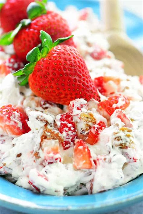 Strawberry Pretzel Dessert Without Jello