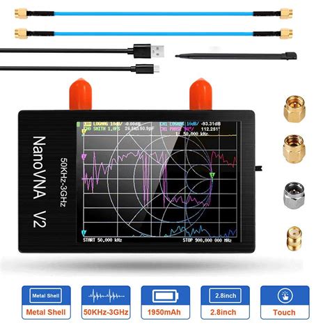 Buy Nanovna V G Vector Network Analyzer Metal Shell Touch Screen